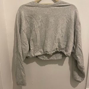 Aritzia Babaton cinched waist sweatshirt size small